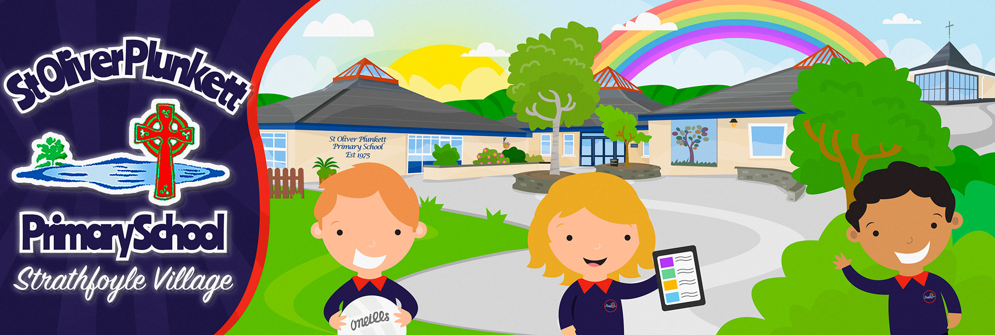 St Oliver Plunkett's Primary School, Strathfoyle, Derry